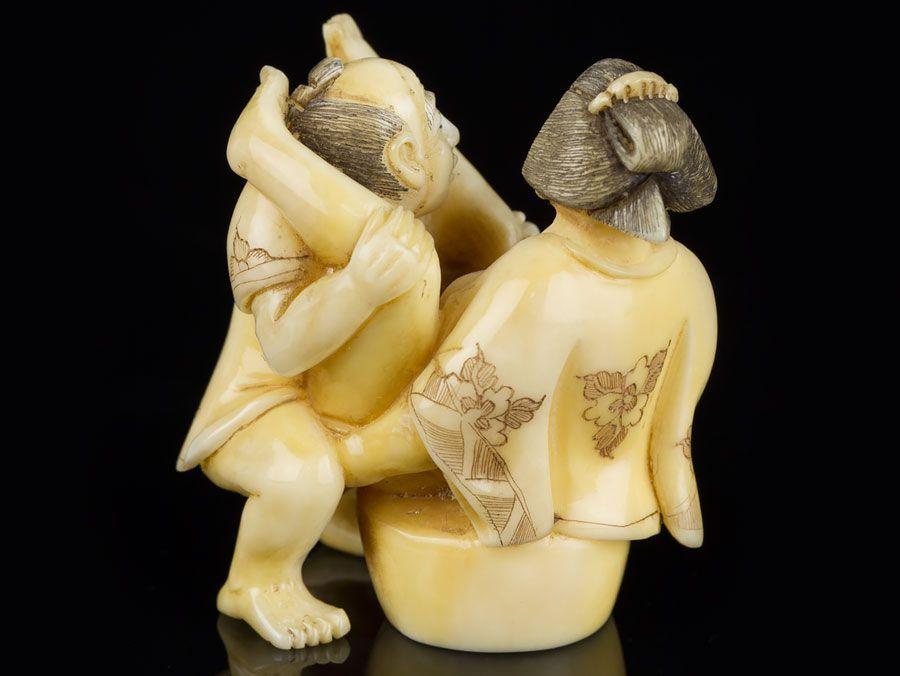 Ivory carved erotic