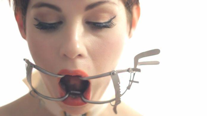 Open mouth gag bdsm