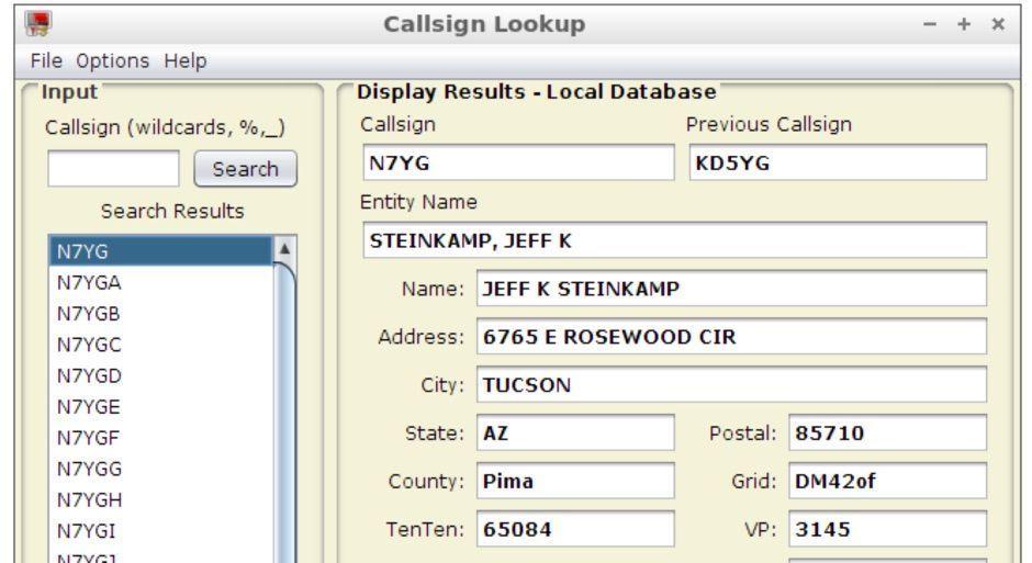 Fcc amateur callsign directory